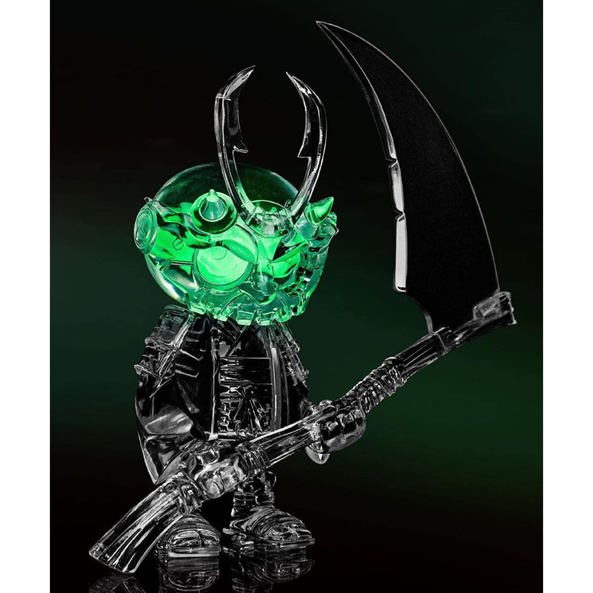 Shinigami Blaxk Lotus Green Glow