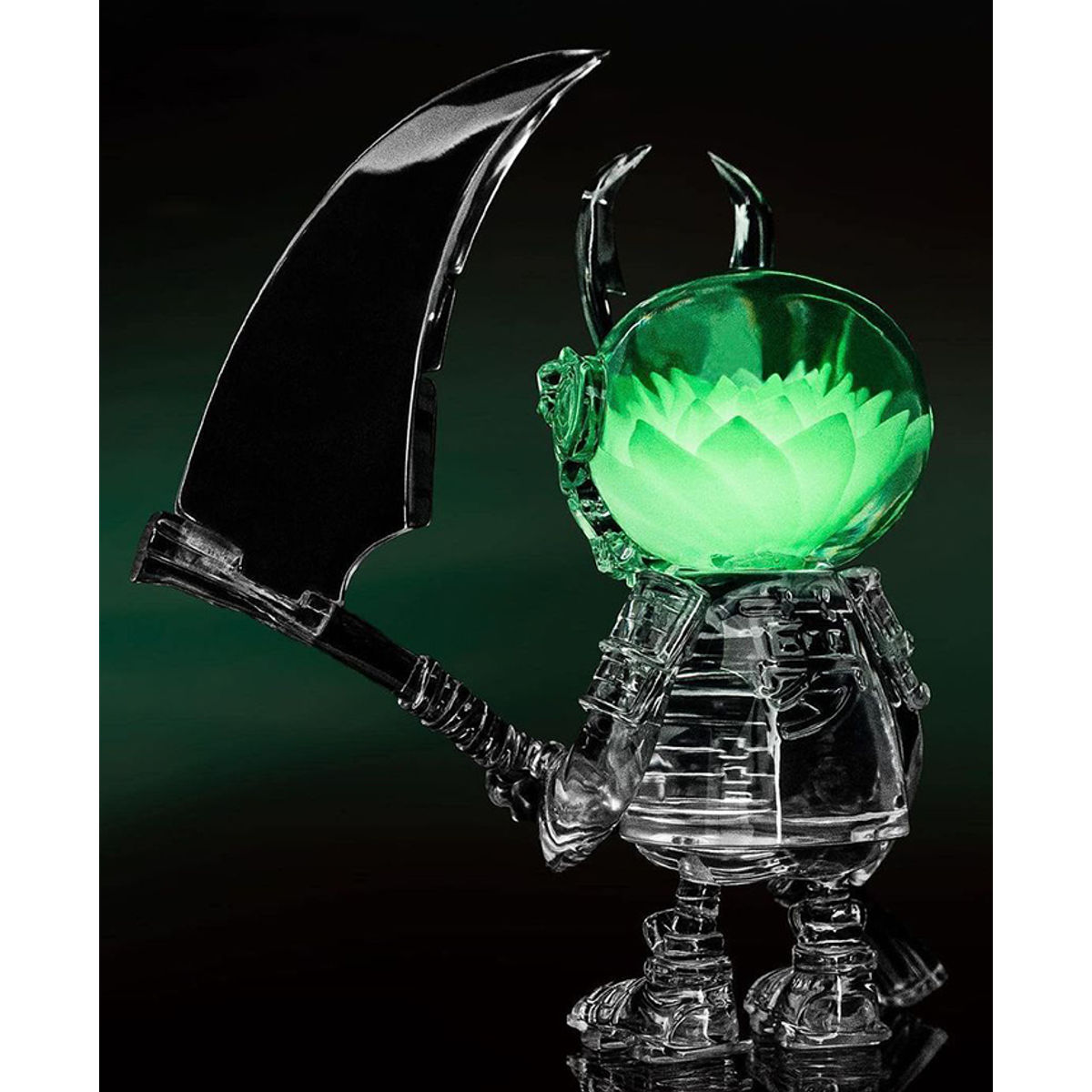 Shinigami Blaxk Lotus Green Glow