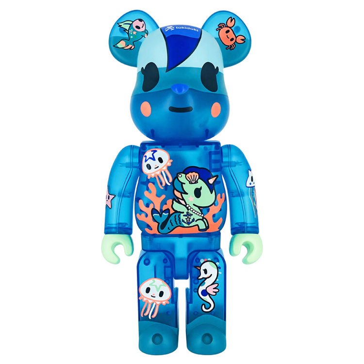 1000% Sirena Bearbrick by Tokidoki (Simone Legno)