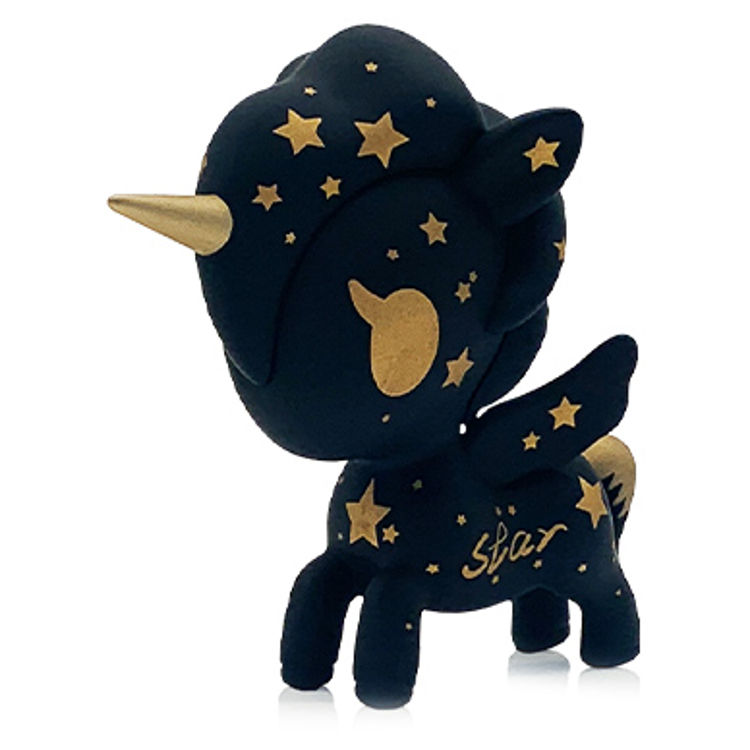 Golden Black Stars Unicorno by Tokidoki (Simone Legno)