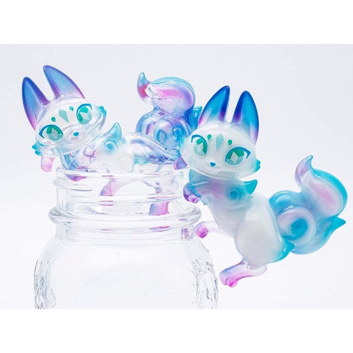 Honoo Kitsune Blue Flame