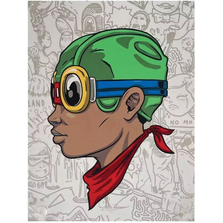 Beyond Kirby (Fly Boy) by Hebru Brantley