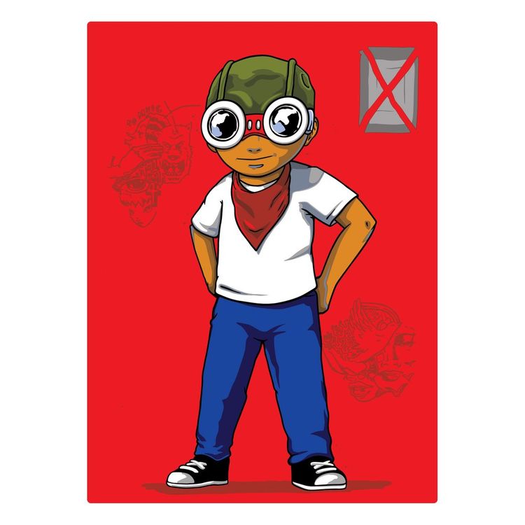 The Champ Is Here by Hebru Brantley