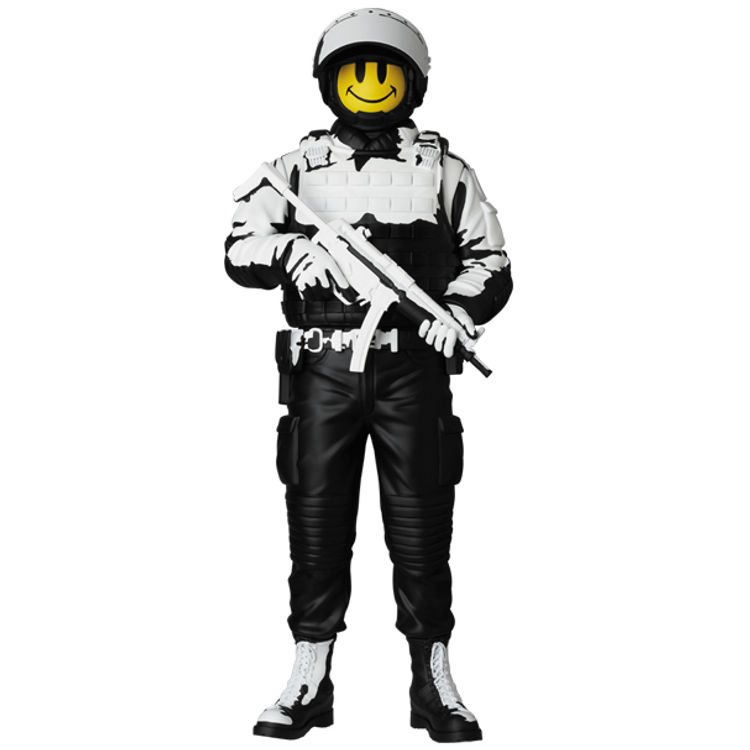 Original Riot Copy by Banksy (Brandalised)