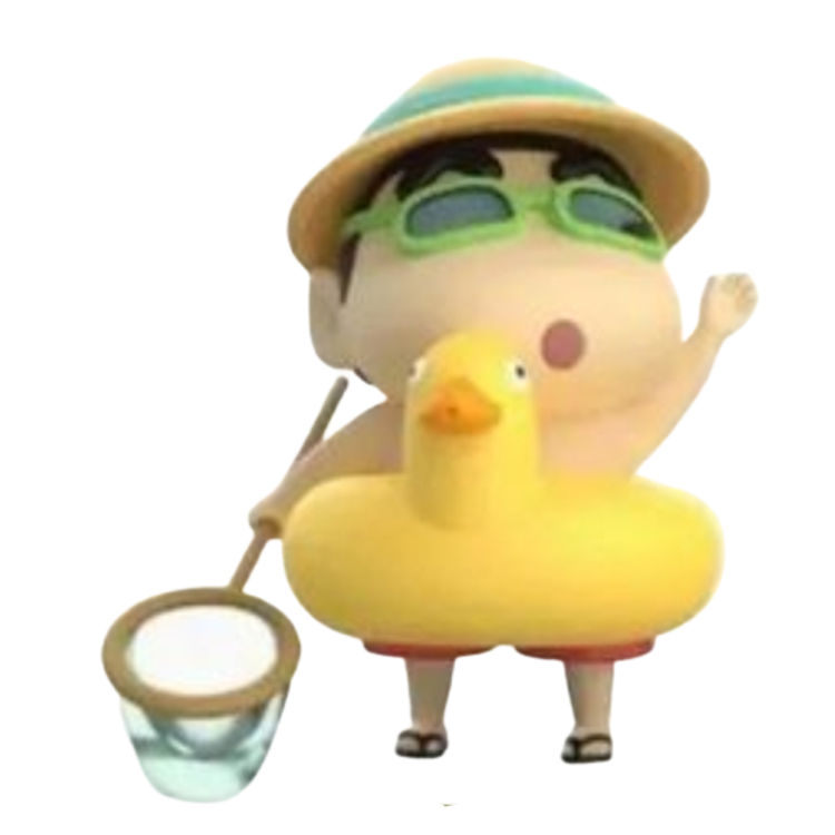 Beachwear Crayon Shin-chan by Yoshito Usui