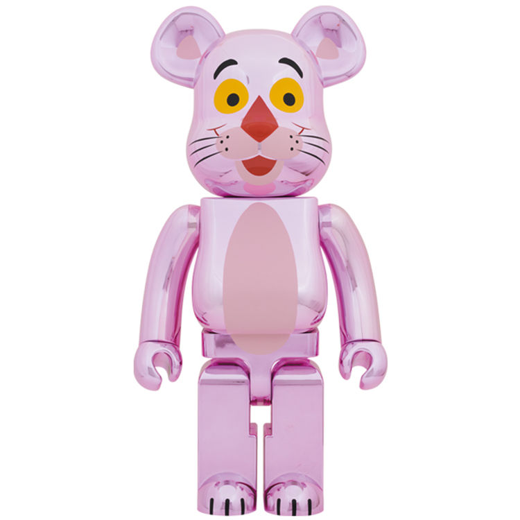 1000% Chrome Pink Panther Be@rbrick by MGM Studios