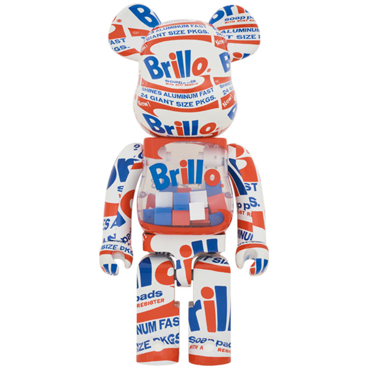 1000% Brillo 2022 Andy Warhol Bearbrick by Andy Warhol