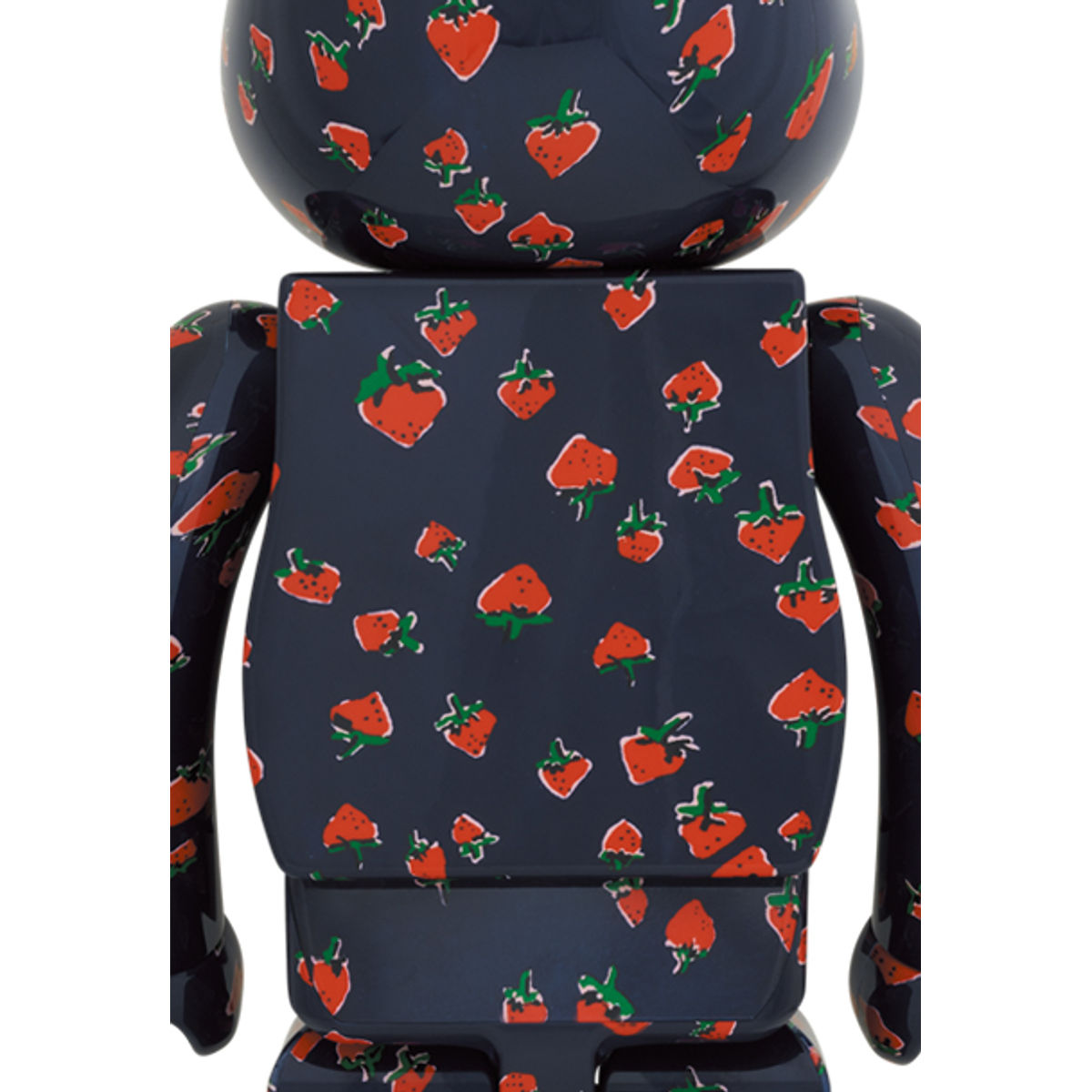 1000% Strawberry Pattern Muveil Be@rbrick