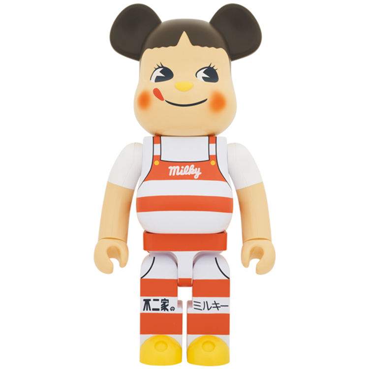 1000% Peko-chan Milky Tricorn Hat Design Be@rbrick by Fujiya