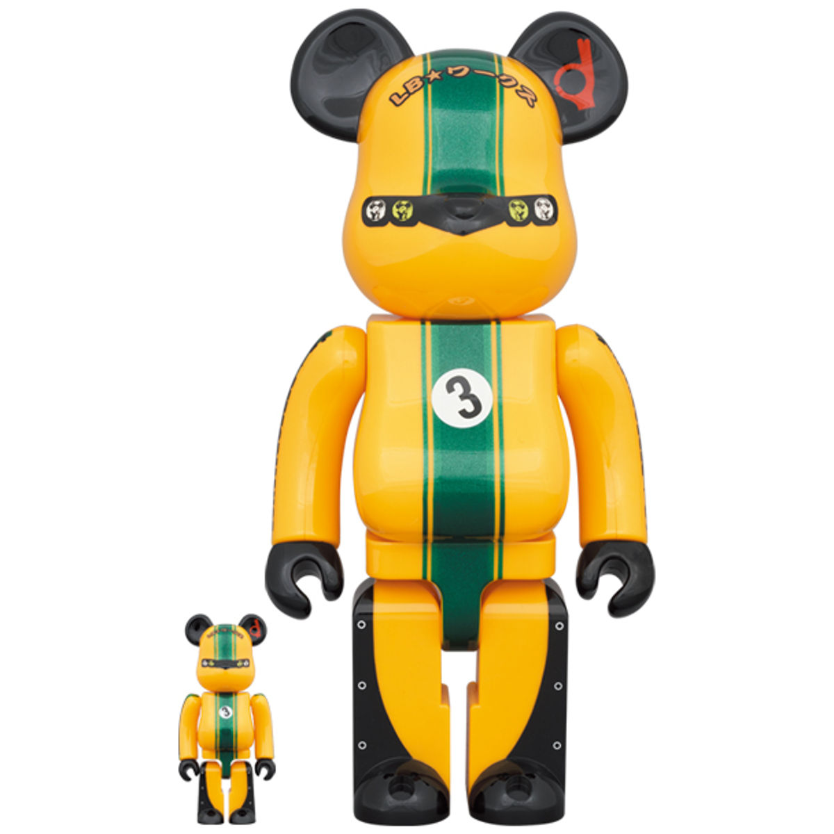 100% + 400% Ribanna-kun Be@rbrick (Set)