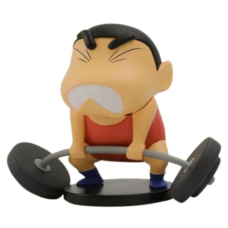 Weightlifter Crayon Shin-chan by Yoshito Usui