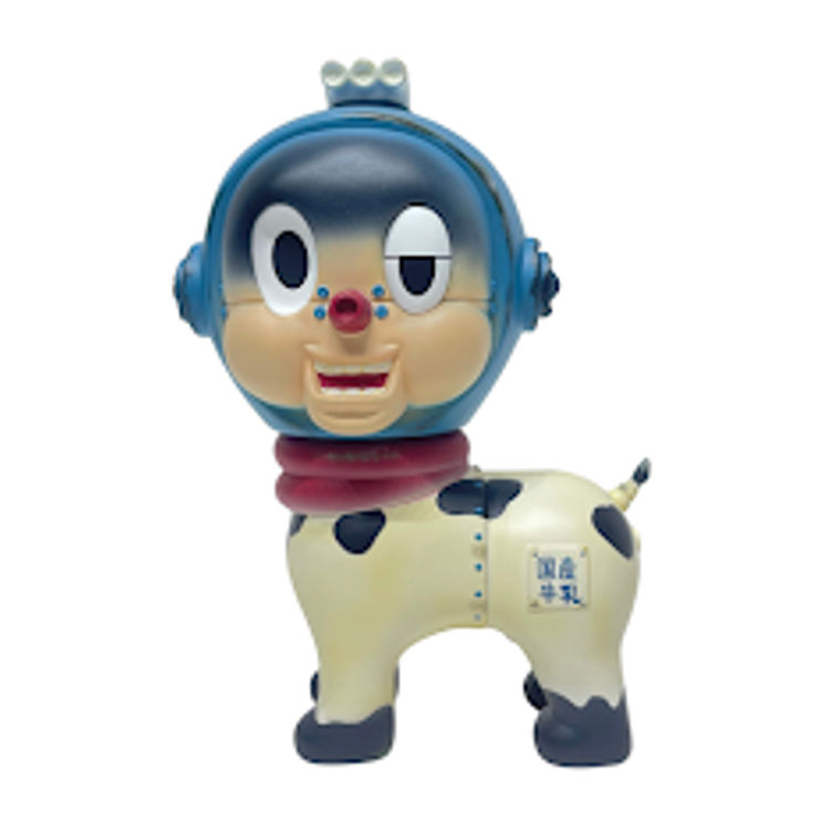 Blue Head Pipi Cow by Pipi Toy