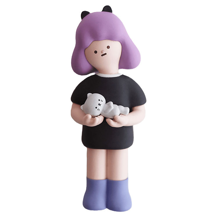Kwoni I Love Cat Purple by Raccoon Factory (Yeonwoo Lee)