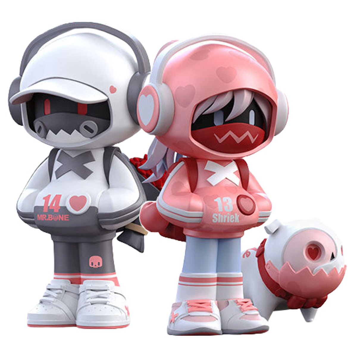 Mr. Bone & Shriek - Marry Me Set