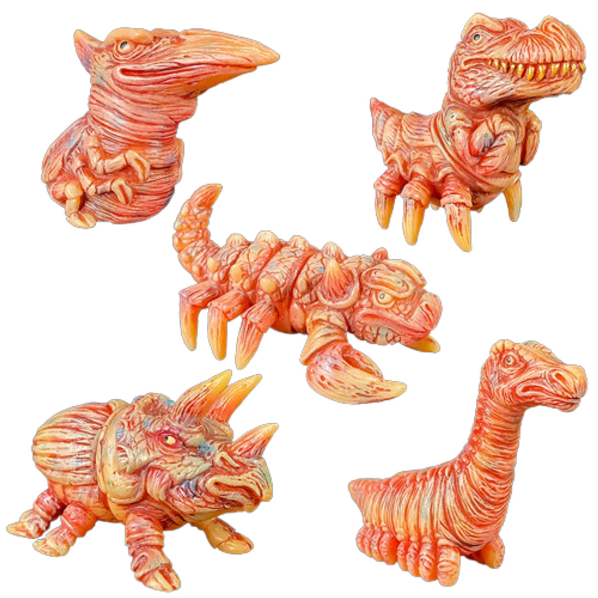Monsterpalooza Fossil Pods (Set of 5)