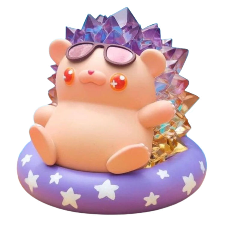 Sunset Summer Hogkey the Crystal Hedgehog (TTF 2022) by Tangent
