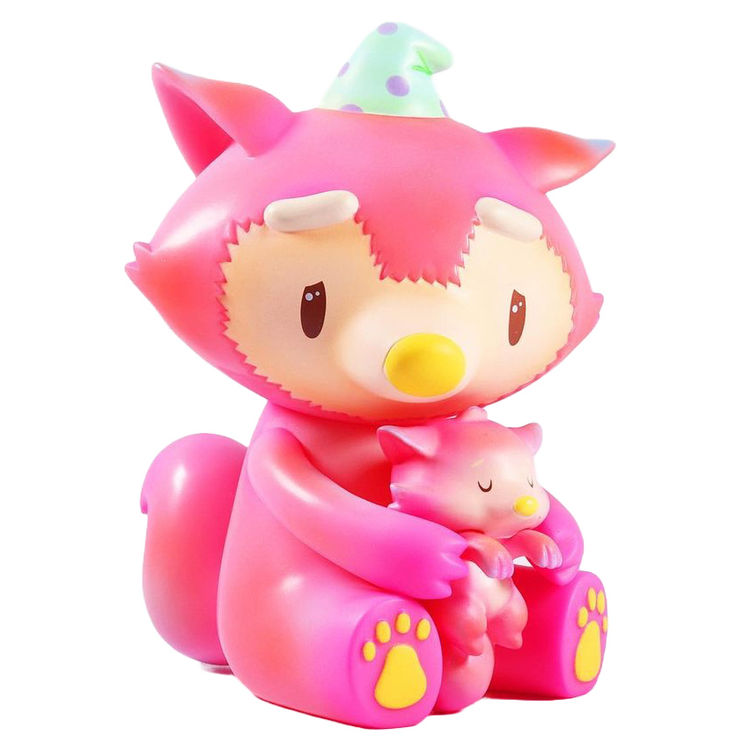 Jobi The Moon Fox : Matt (Crayon Pink) by OK Luna