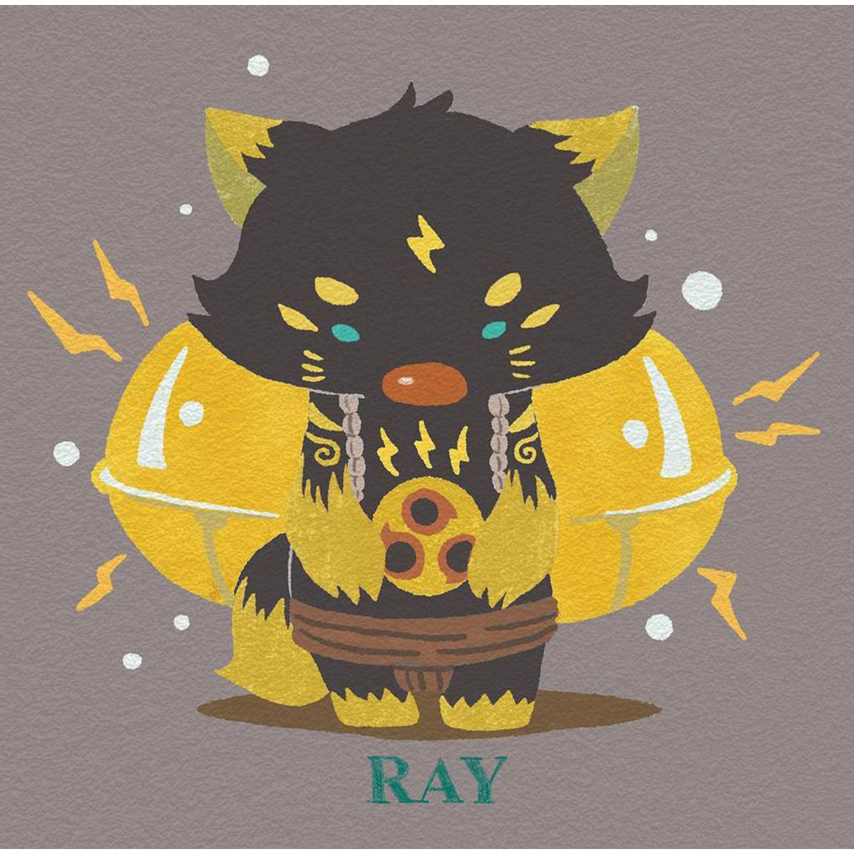 Jobi the Moon Fox : Ray (Monitor's Elder Brother)
