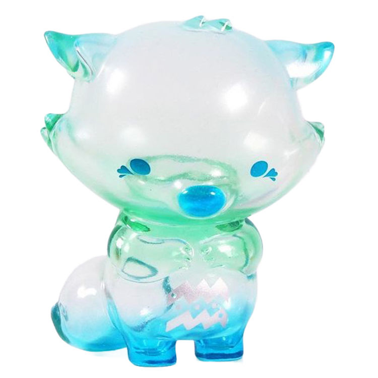 Zodiac Lil' foxes Aquarius by OK Luna
