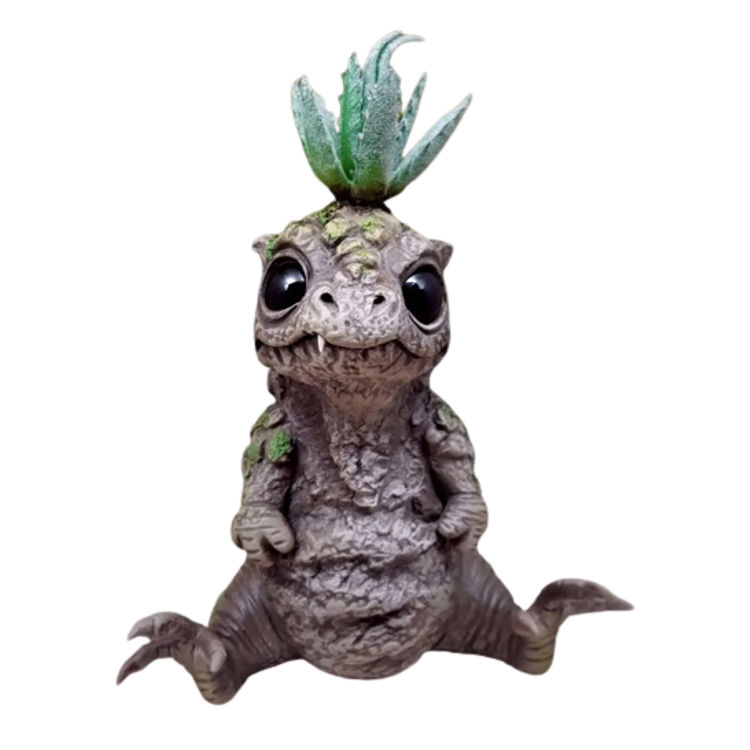 Cricket Dino Sprout by Jennifer Sloan (Clayworks by Jen)