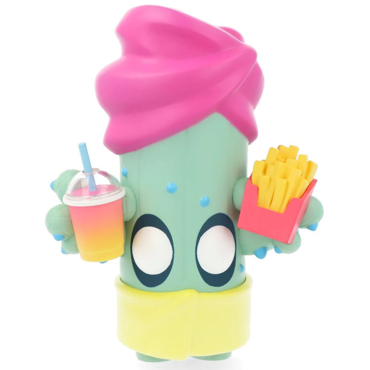 I Slow Down For Fast Food Cactus : Snack Time by Coarse