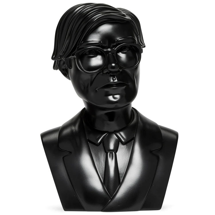 Black Andy Warhol Bust by Andy Warhol