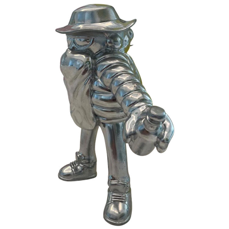 Silver Hidden Trick Graffkid No.2 by OUER