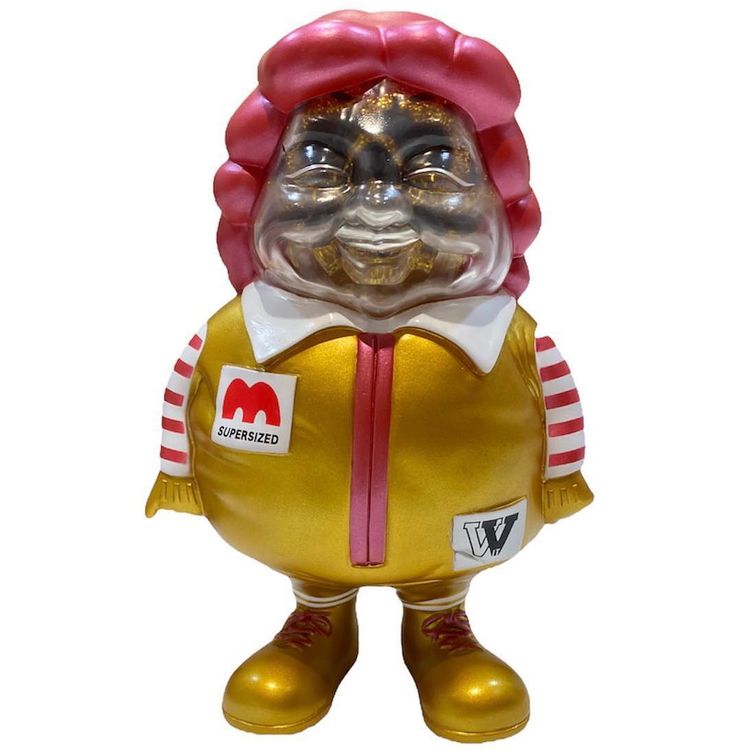 Gold Rame Full Color MC Supersized X-Ray by Ron English