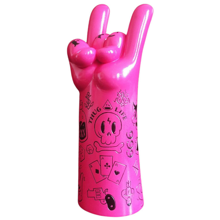 Pink Hand of Faith by Muffinman (Malte Fulda)