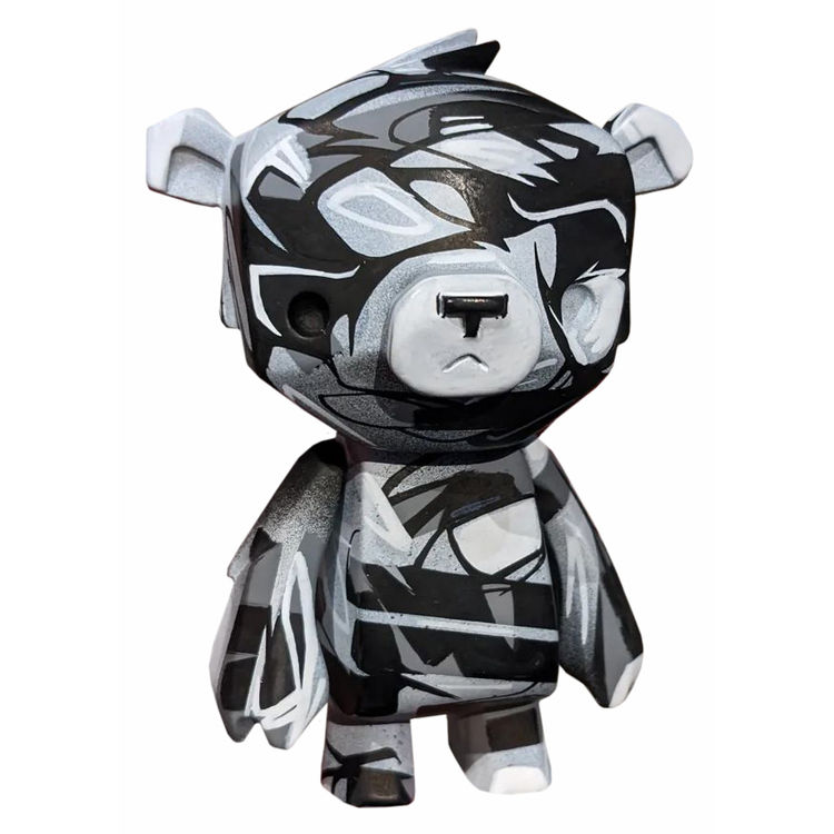 Untitled Gray Kuma Cub (ToyCon '22) by RunDMB (David Bishop)