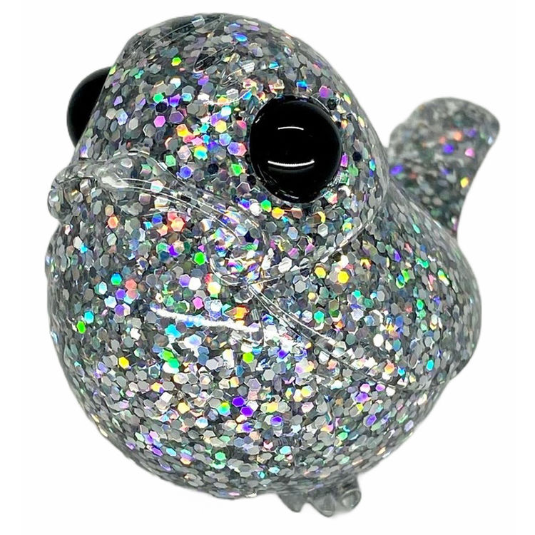 Young Robin Mirror Bauble (Single Edition) by Muffinman (Malte Fulda)