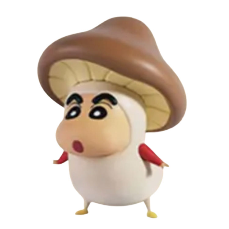 Mushroom Crayon Shin-chan by Yoshito Usui
