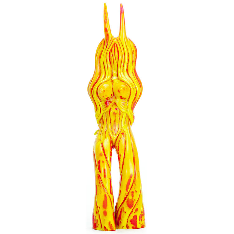 Yellow/Pink Venus Penetrator by American Gross (Josh Kimberg)