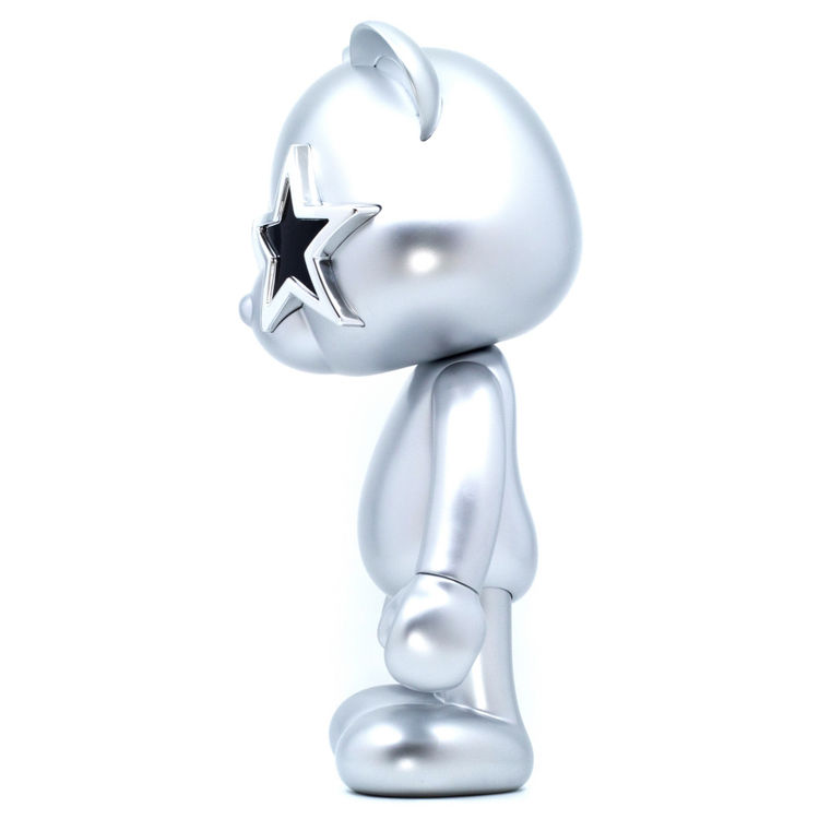 Phanta Bear Solid Series - Silver (Medium) by Hero Cross