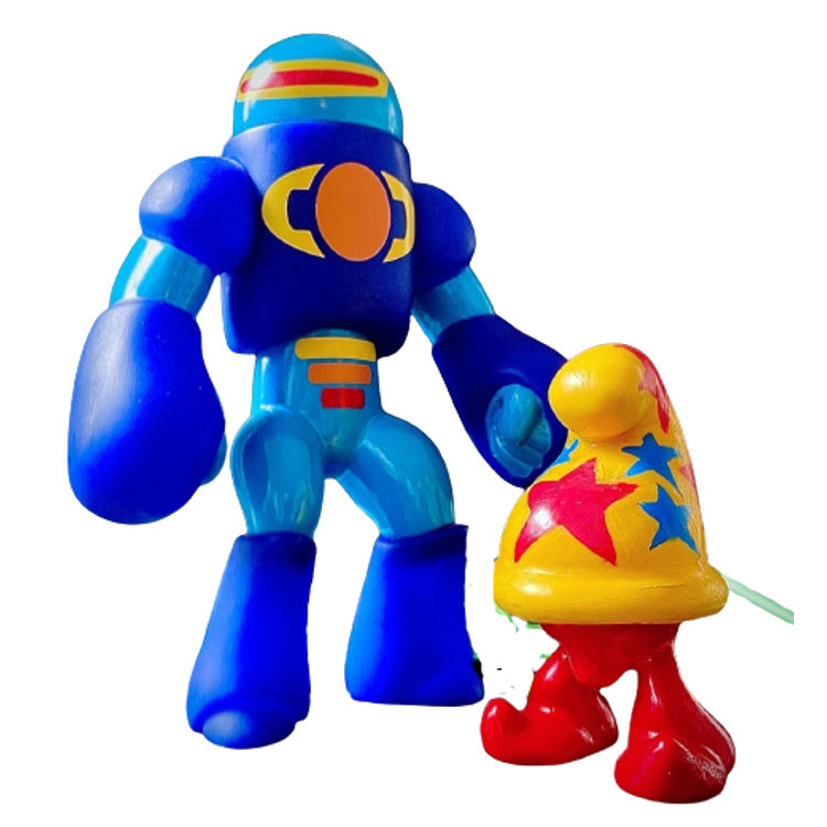 Galaxxor and Cheech Wizard Ionoid by Galaxxor (Ben Spencer)