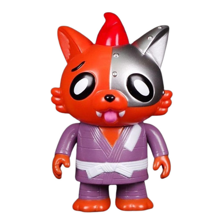 Red Jujitsu Chibi Ghost Dog by Redshark (Tetsuya Kondo)