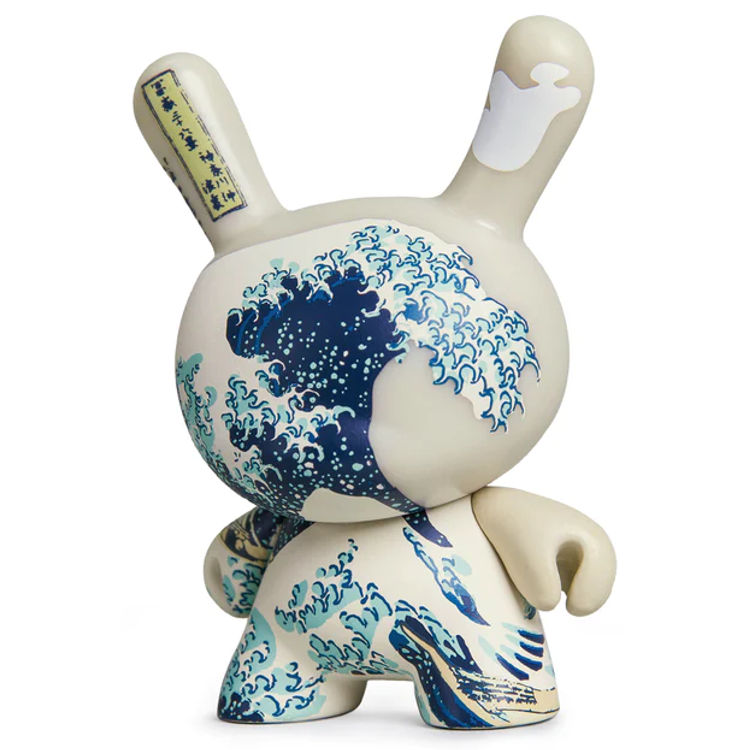 3" The Met Masterpiece Dunny : Great Wave by Hokusai by Katsushika Hokusai