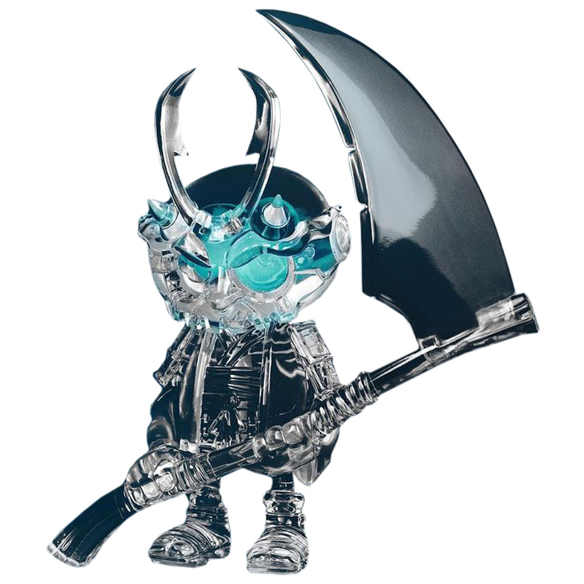 Shinigami BLAXK Lotus (Blue Glow)