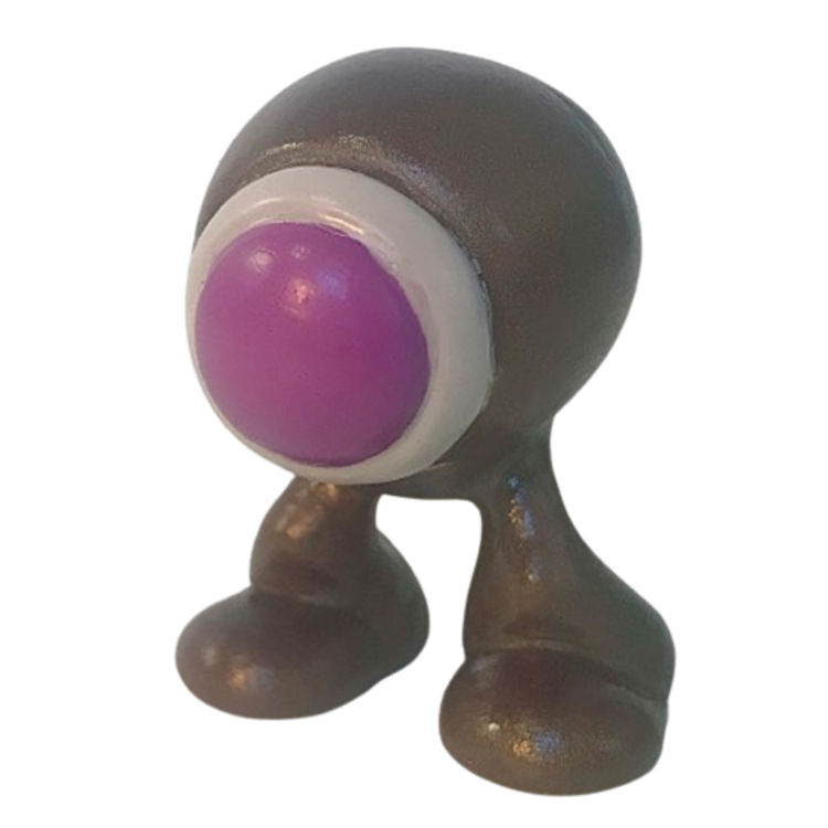Brown with Sparkles and Lavender Eye Ionoid by Galaxxor (Ben Spencer)