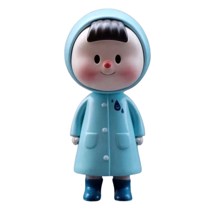 Duo Duo Mei Sky Blue Raincoat by MTFU Studio