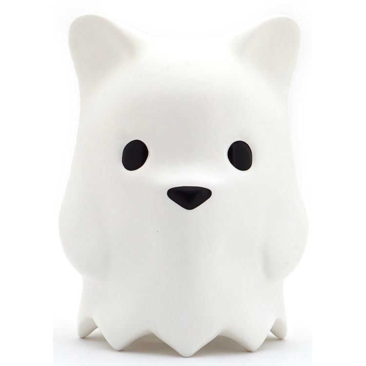 XL 5" Matte White Ghost Bear by Luke Chueh