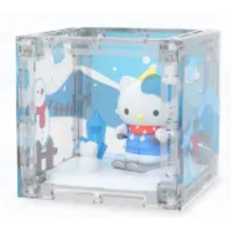 Skiing Diorama by Sanrio