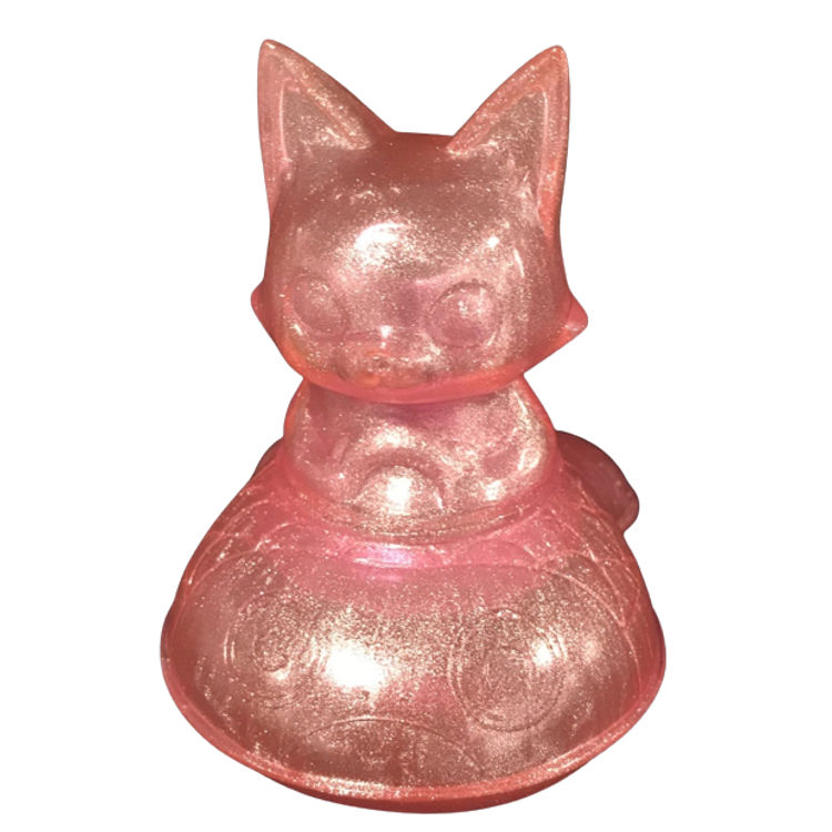 Pink Glitter Translucent Wonder Vehicle by Konatsu Koizumi
