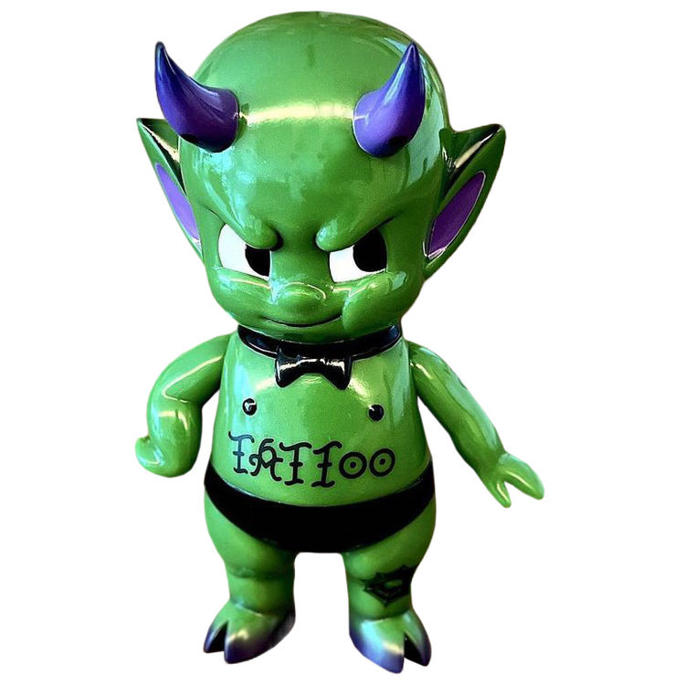 Devil Boy Green by Noise Lee