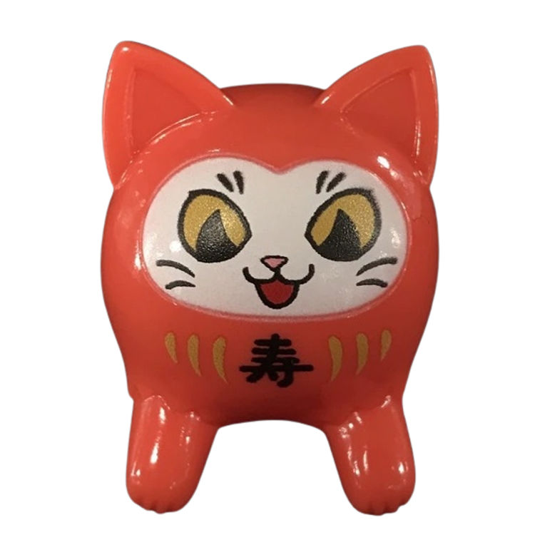  Red Long Life Daruma Ver 1.5 by Konatsu Koizumi