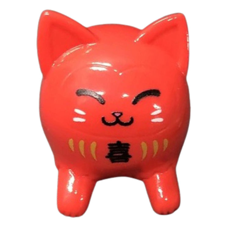  Red Joy Daruma Ver 1 by Konatsu Koizumi