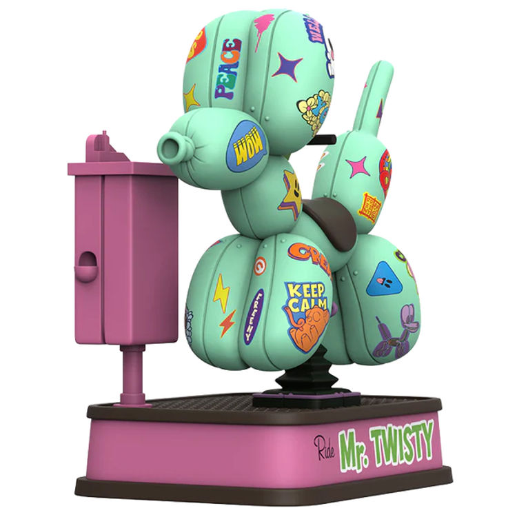 Vandalised Edition Mr. Twisty by Jason Freeny