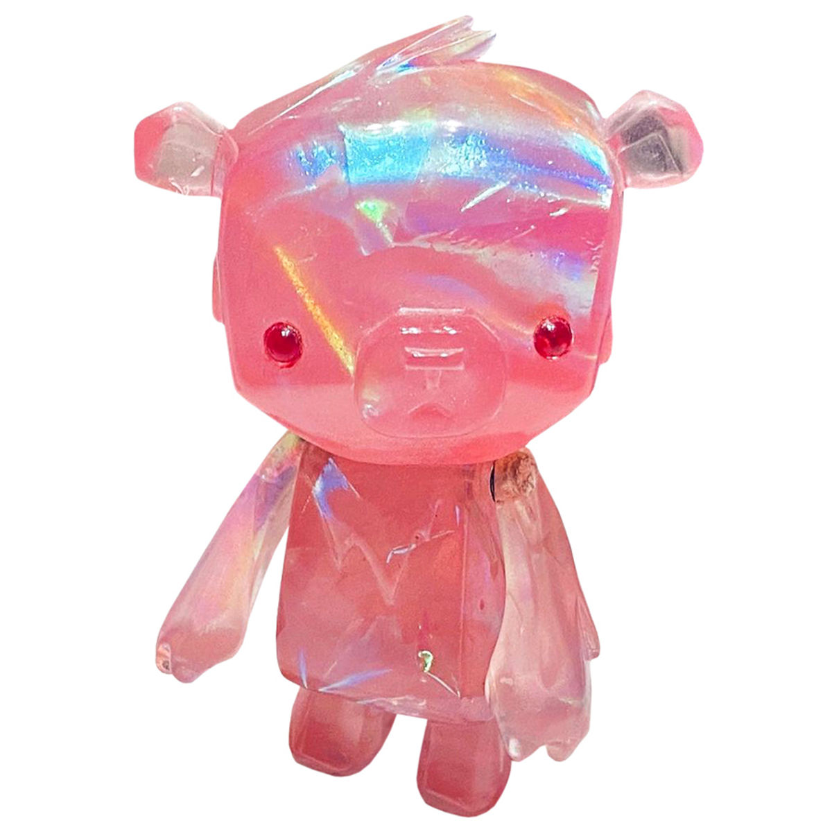 Iridescent Pink Kuma Cub