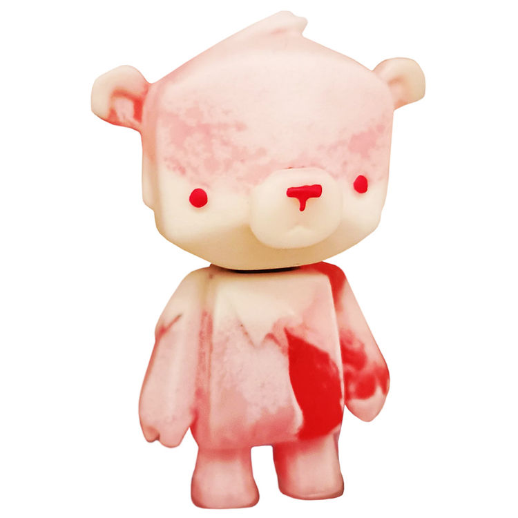 Raspberry Ripple Ice Cream Kuma by Dead Beat City (Barnaby Purdy)