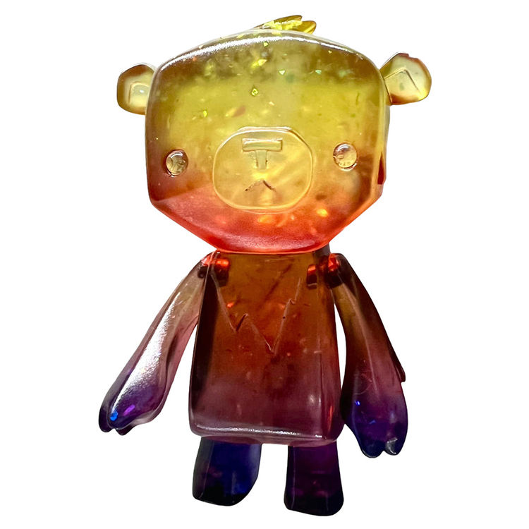 Untitled Rainbow Kuma Cub by Dead Beat City (Barnaby Purdy)